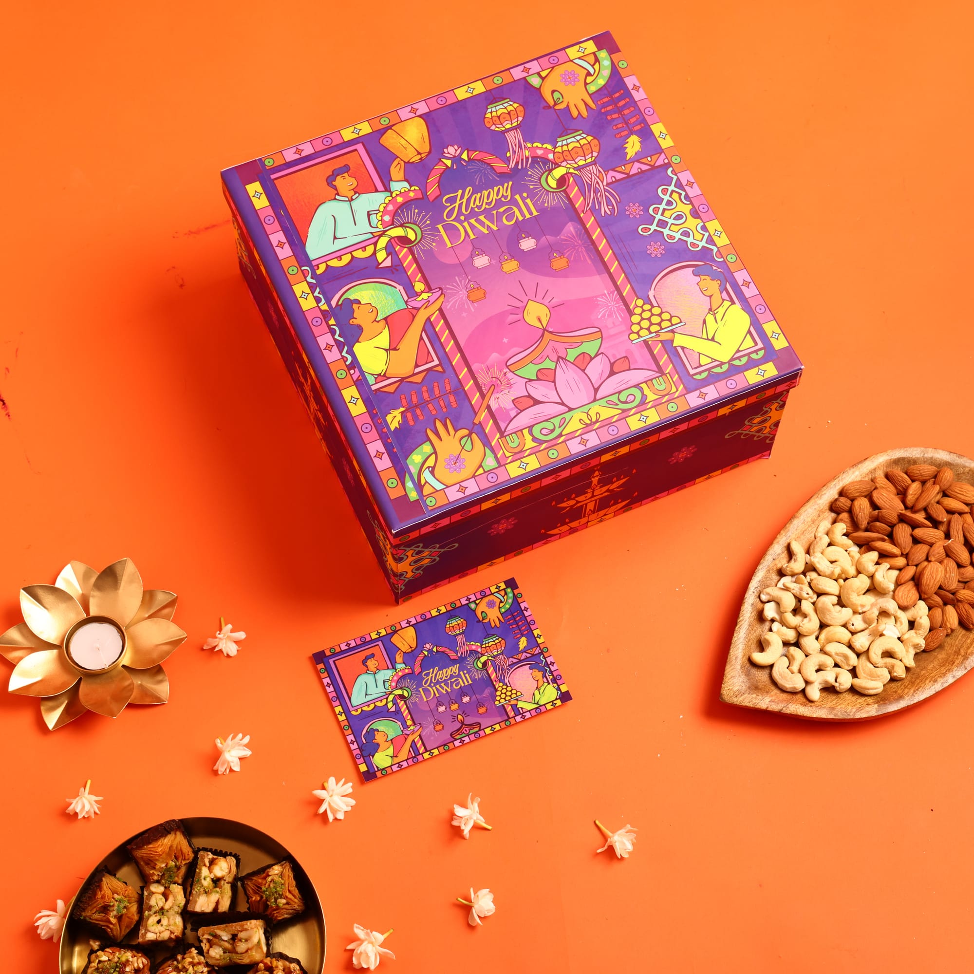  Healthy indulgence hampers