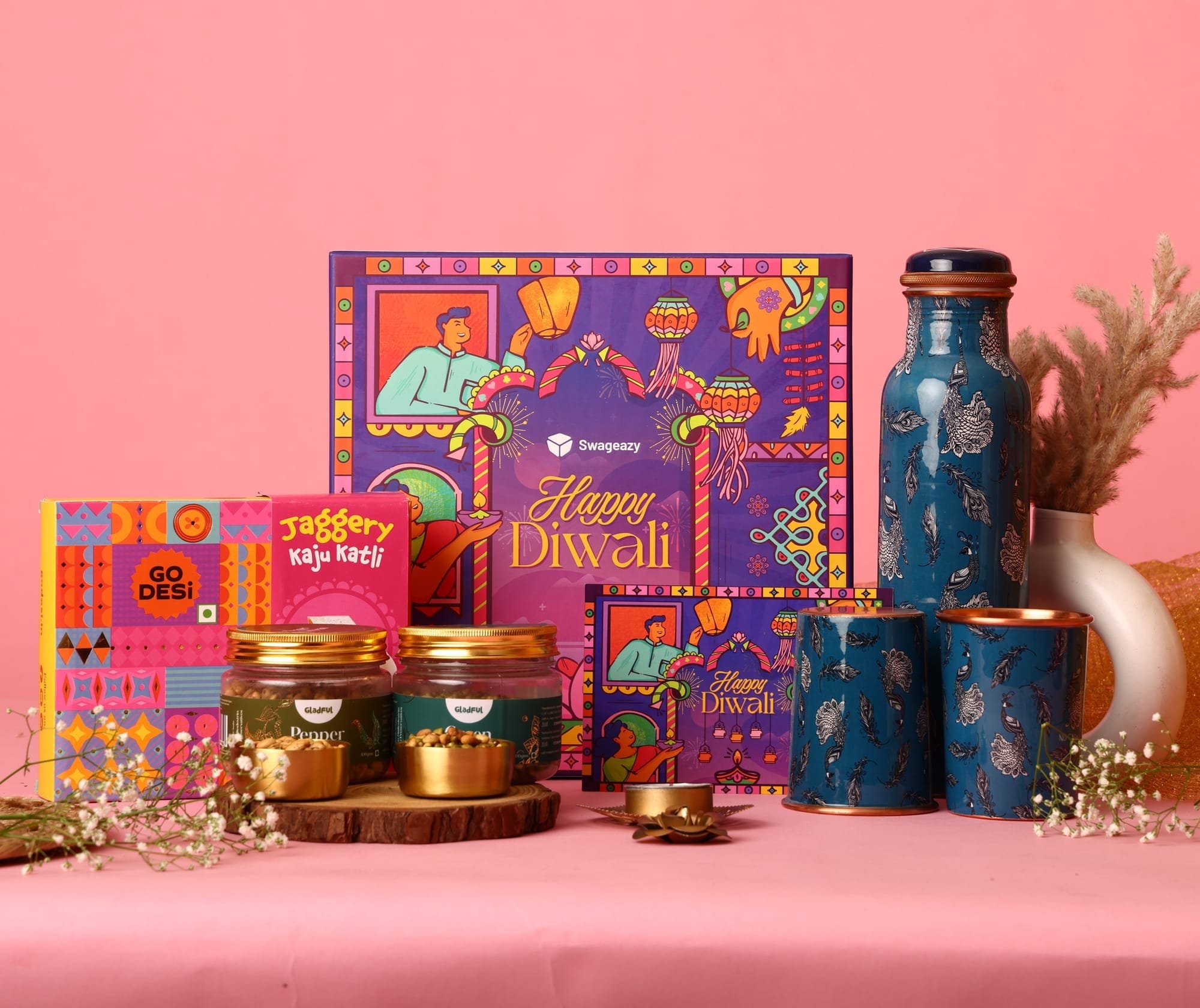 Reusable drinkware sets