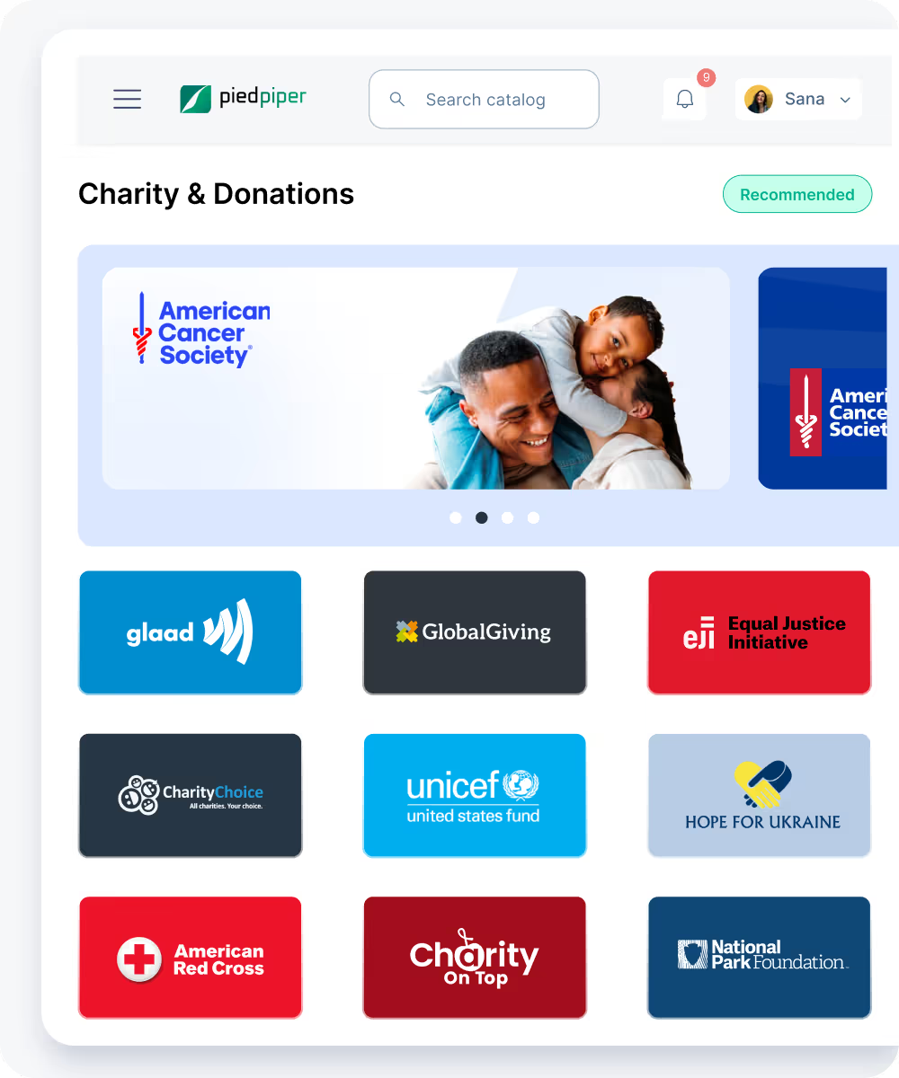 Empuls Charity and Donation Gift Cards