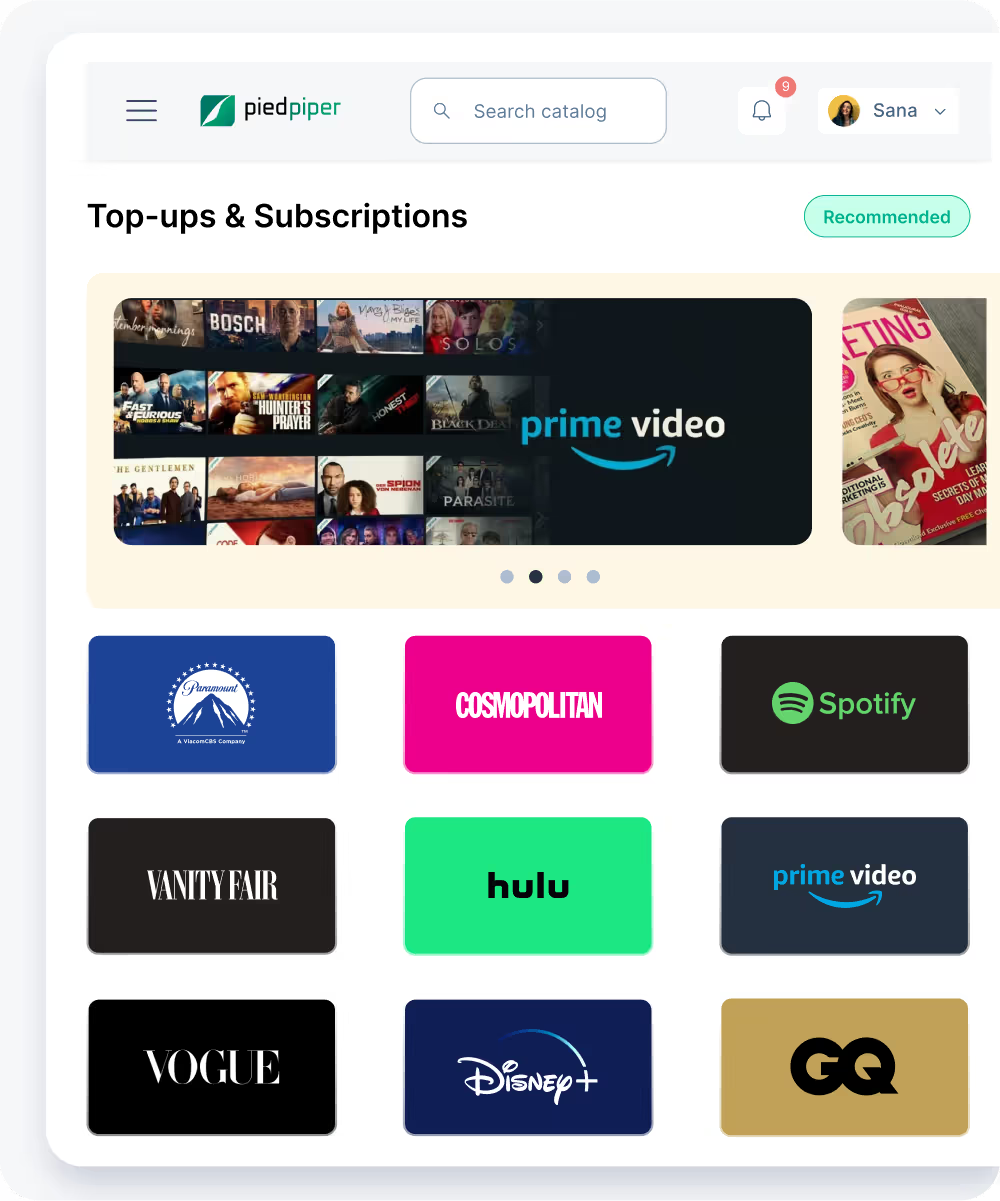 Empuls subscriptions gift cards and vouchers