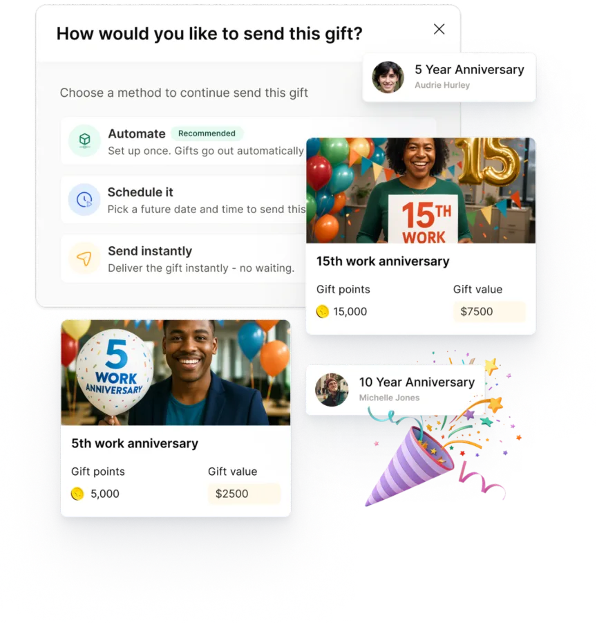 Empuls automate milestone gifting