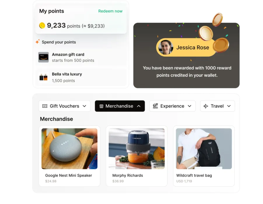 Empuls Reward points with global redemption