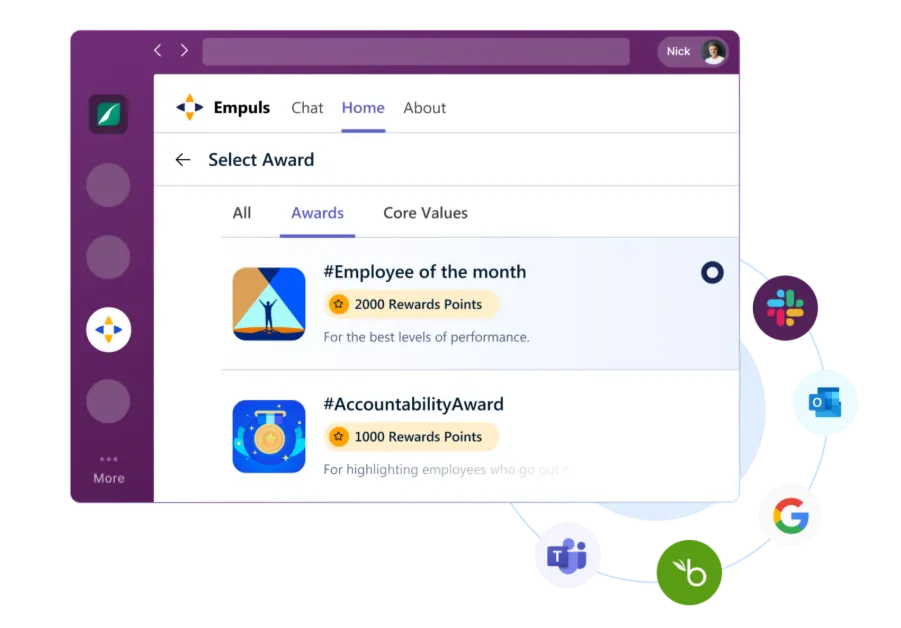 Empuls Rewards Dashboard