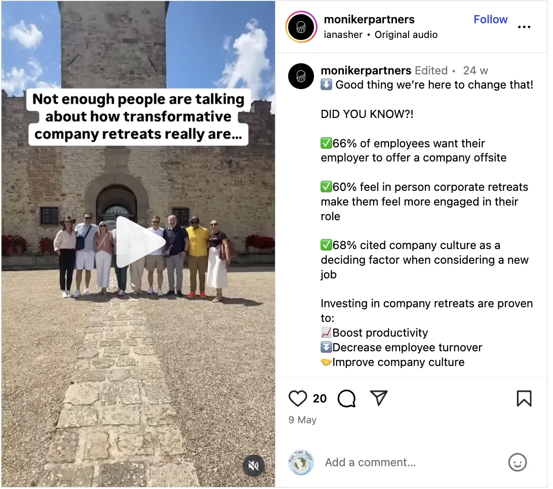 Showcase Team Events, Retreats, and IRL Meetups