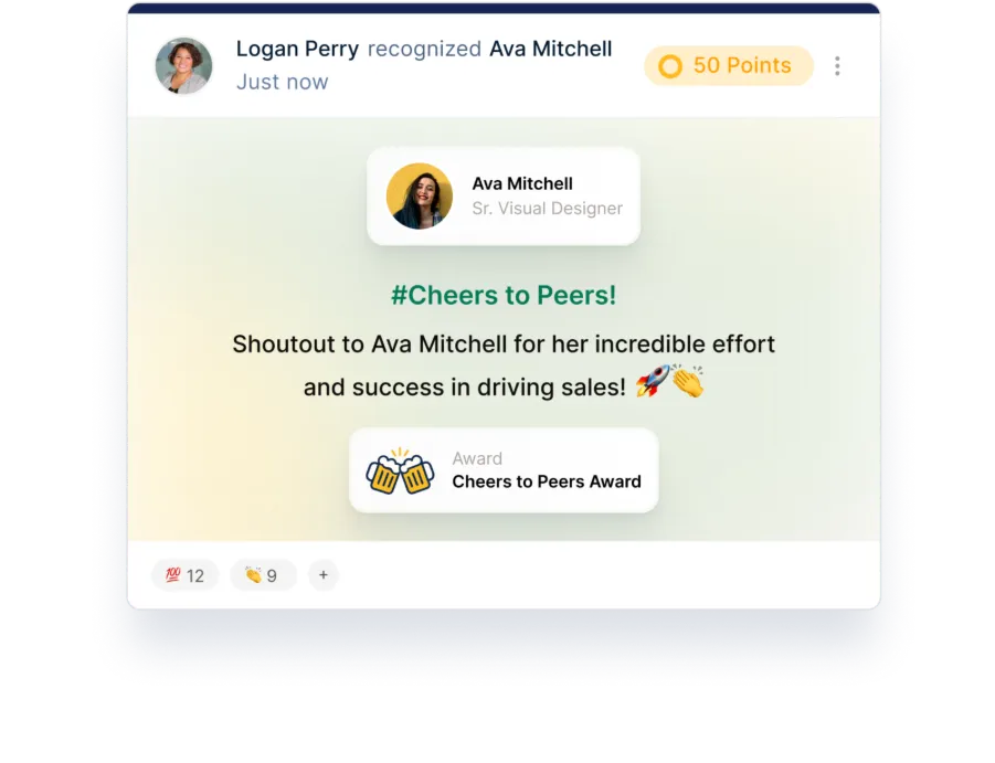 Empuls Peer-to-peer recognition