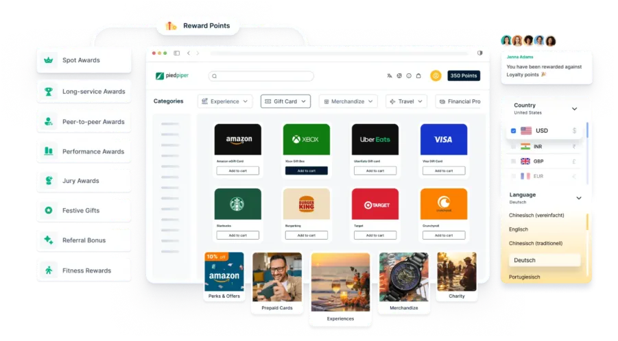 Empuls Rewards Catalog