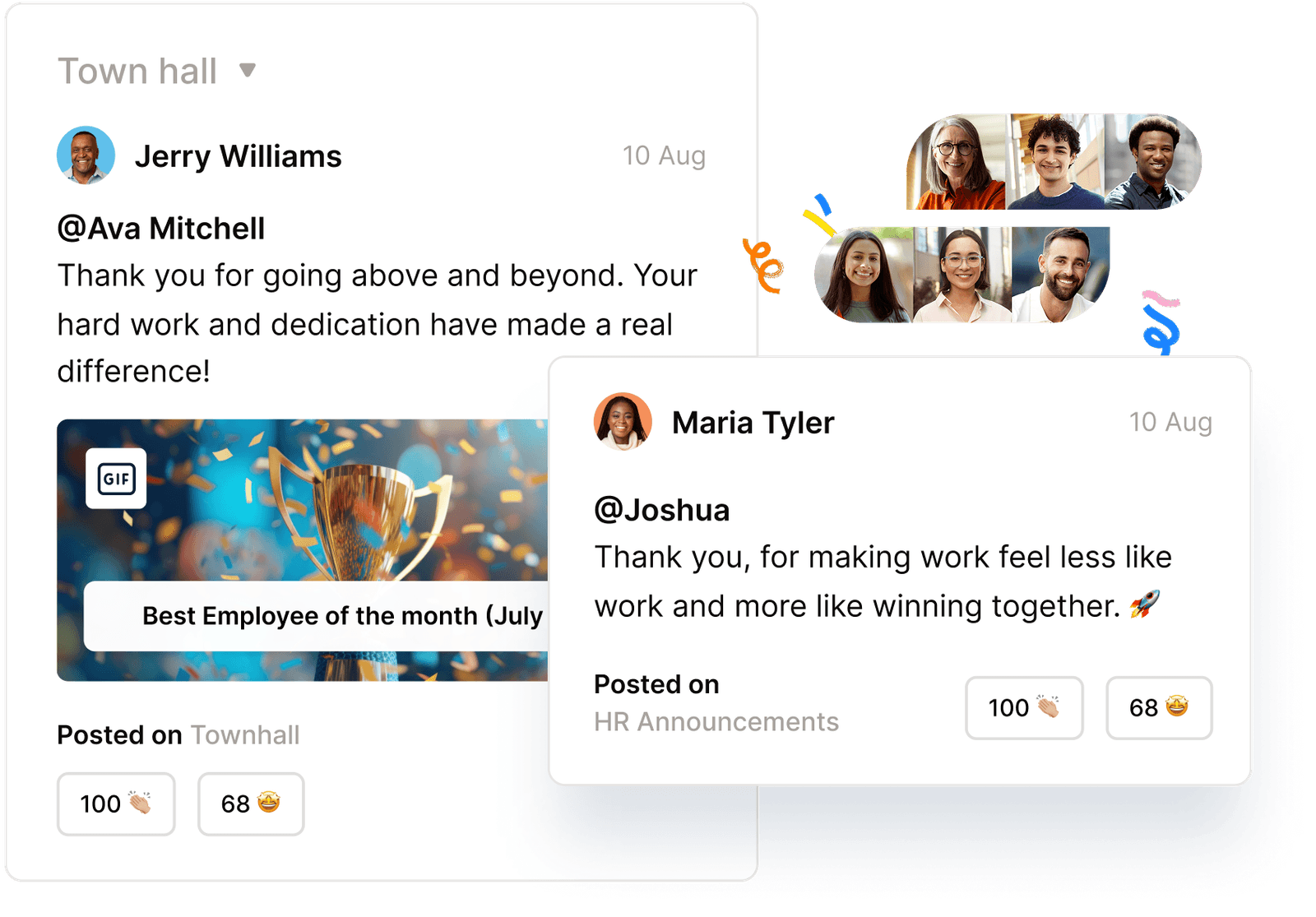 employee engagement dashboard