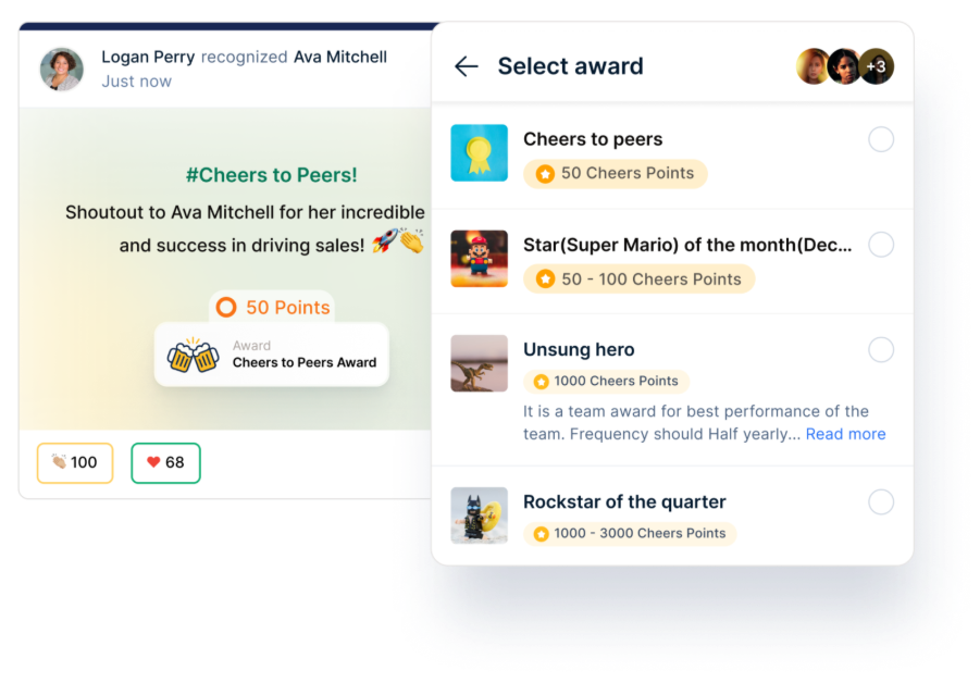 Recognition that reflects team values&nbsp;