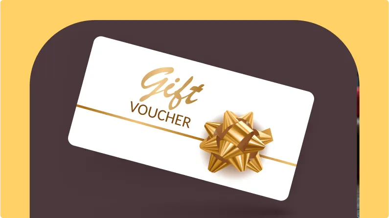 Gold Gift Vouchers