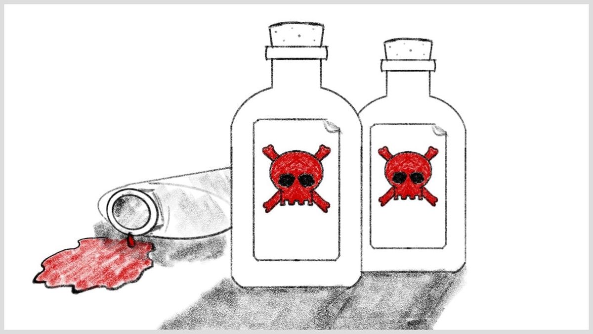 That's a lot of poison in a lot of wells...