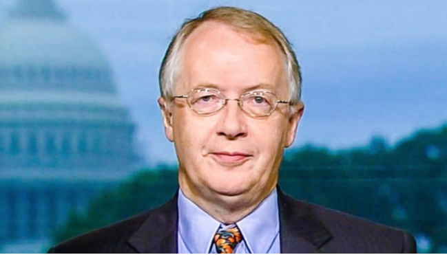 Photo of climate ccience rejector Myron Ebell is pretty happy about the way things are going for climate initiatives under Trump 2.0.