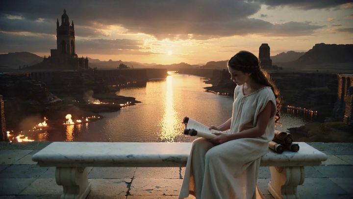 Julie: The Unreality - excerpt from the novel The Gates of Horn and Ivory