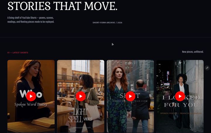Introducing STORIES THAT MOVE