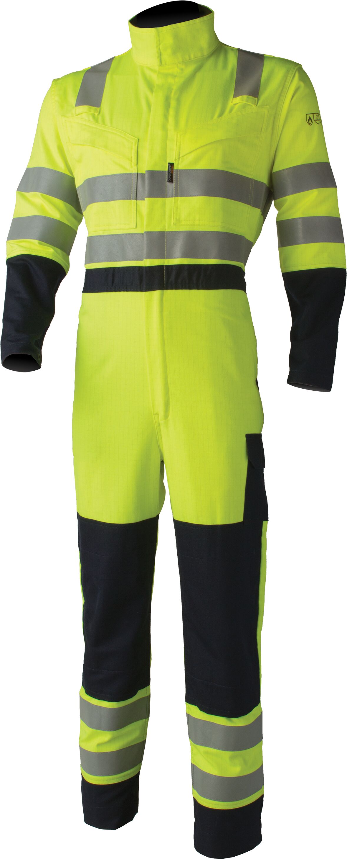 Combinaison de travail THOR Coverguard jaune fluo