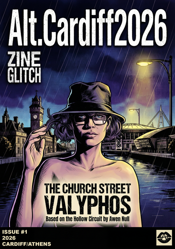 First Alt.Cardiff2026 poster leaflets drop tomorrow.