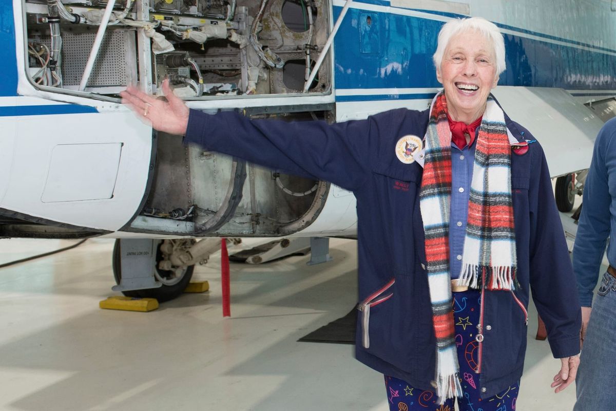 The Oldest Woman Ever to Fly to Space