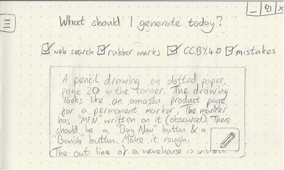 Why the drawings?