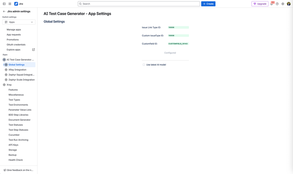 Introducing the Latest AI Model Setting in AI Test Case Generator for Jira