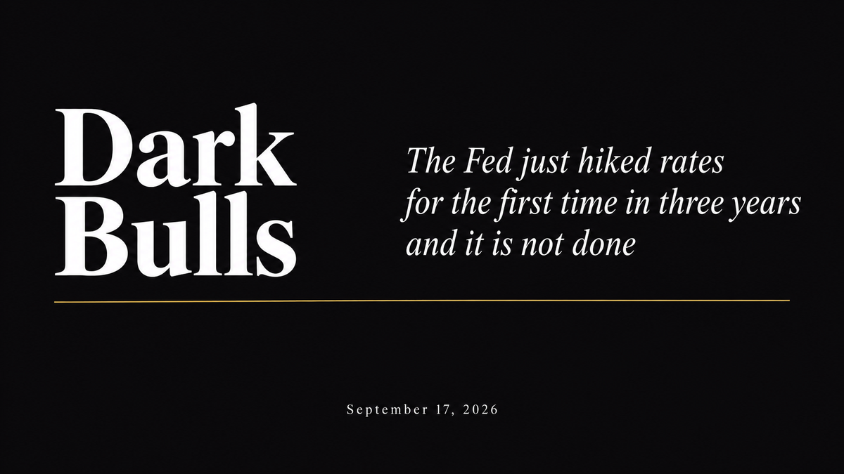 The Fed just hiked rates for the first time in three years and it is not done