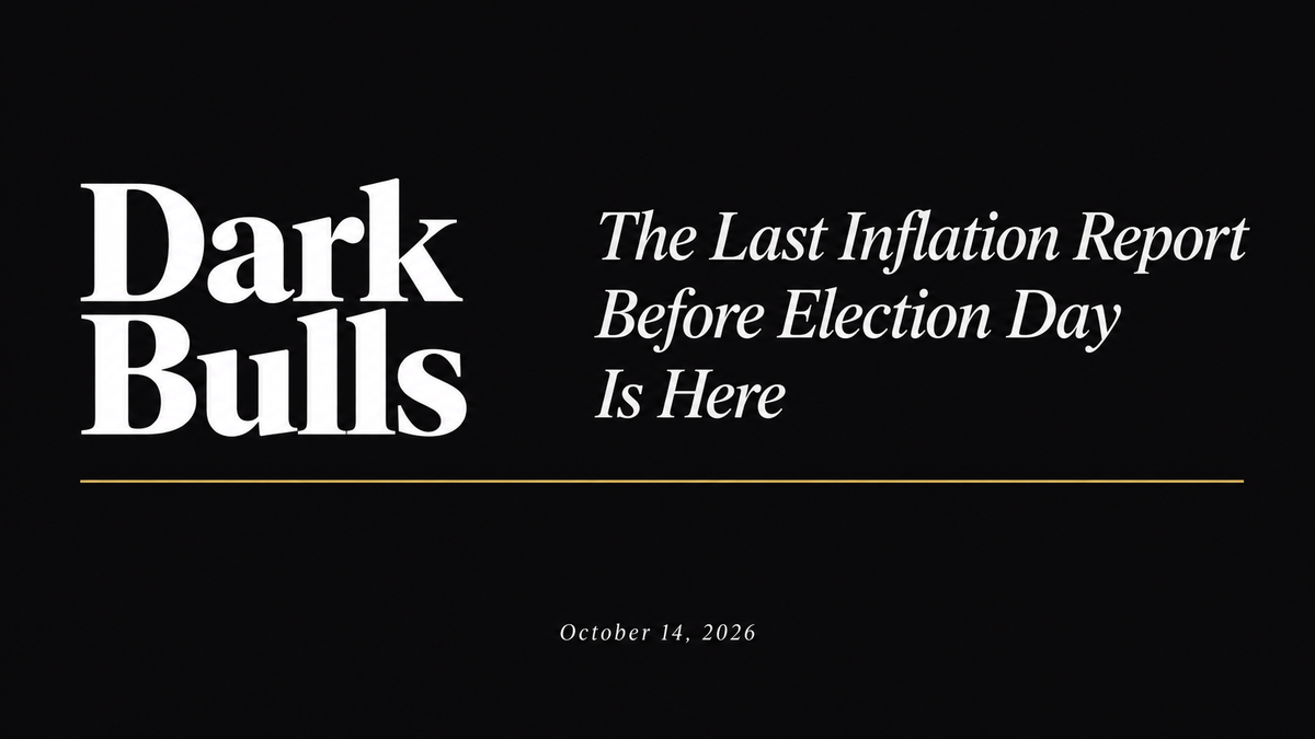 The Last Inflation Report Before Election Day Is Here