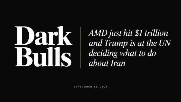 AMD just hit $1 trillion and Trump is at the UN deciding what to do about Iran