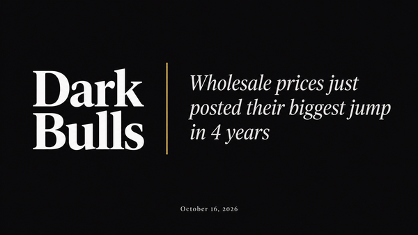 Wholesale prices just posted their biggest jump in 4 years