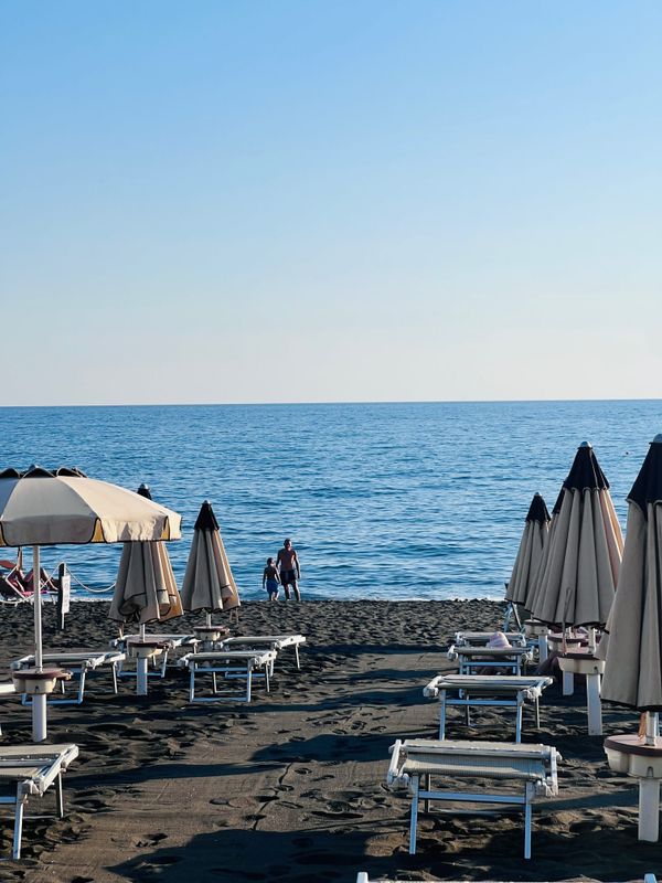 Ladispoli Beach in Italy, just outside of Rome.