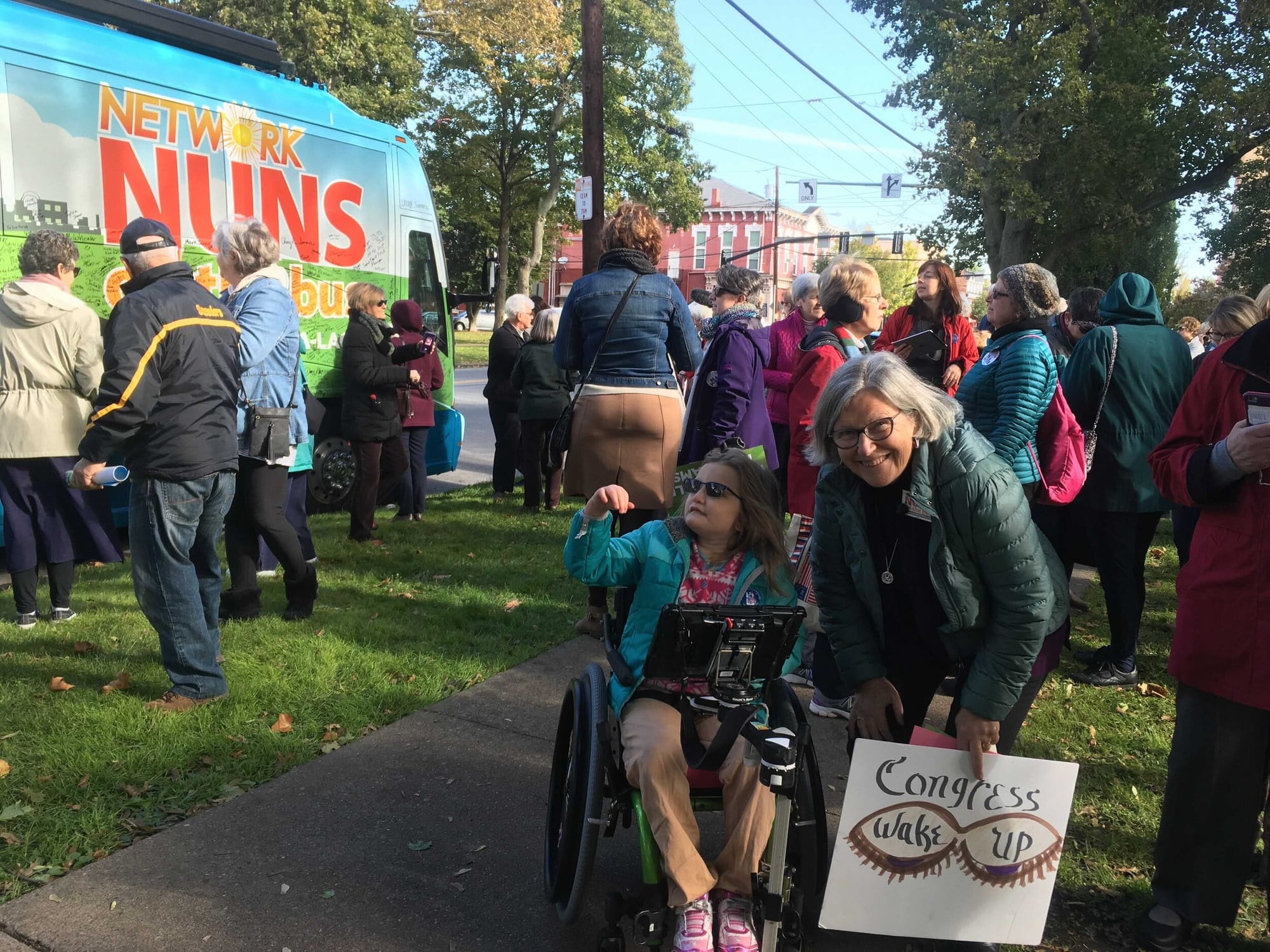 Sister Simone and Abby