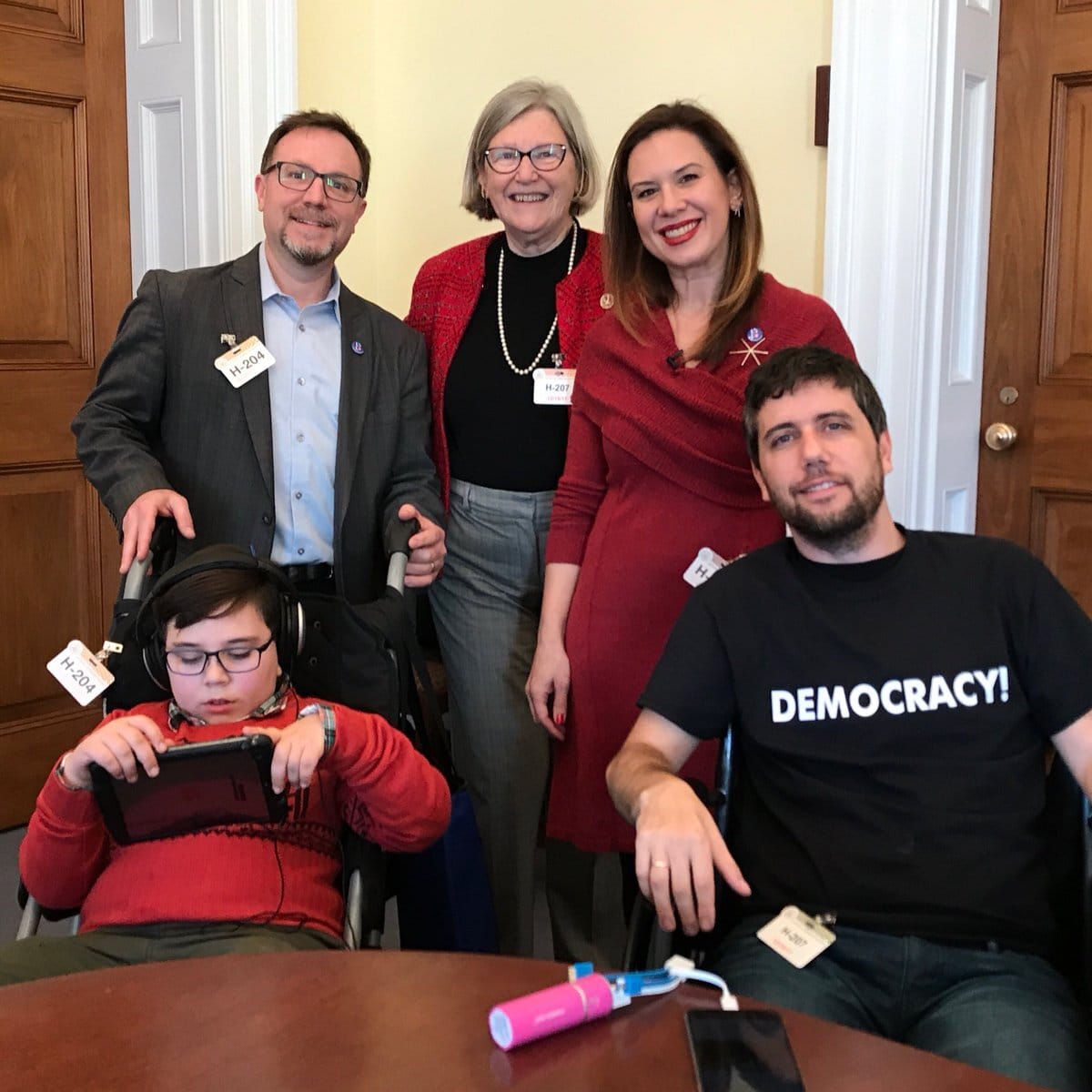 December 2017, Leader Pelosi's office