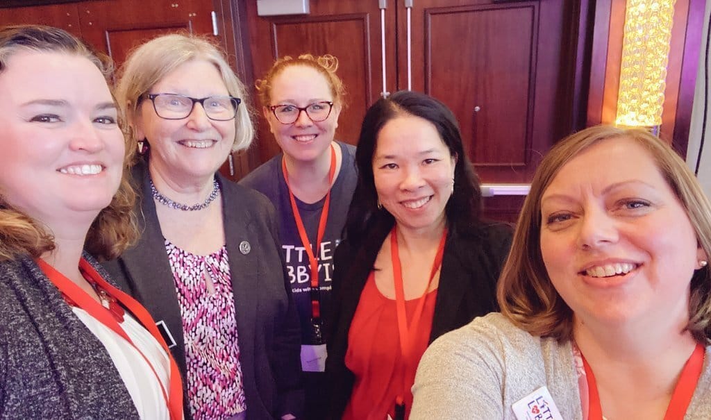 Little Lobbyists Moms and Sister Simone
