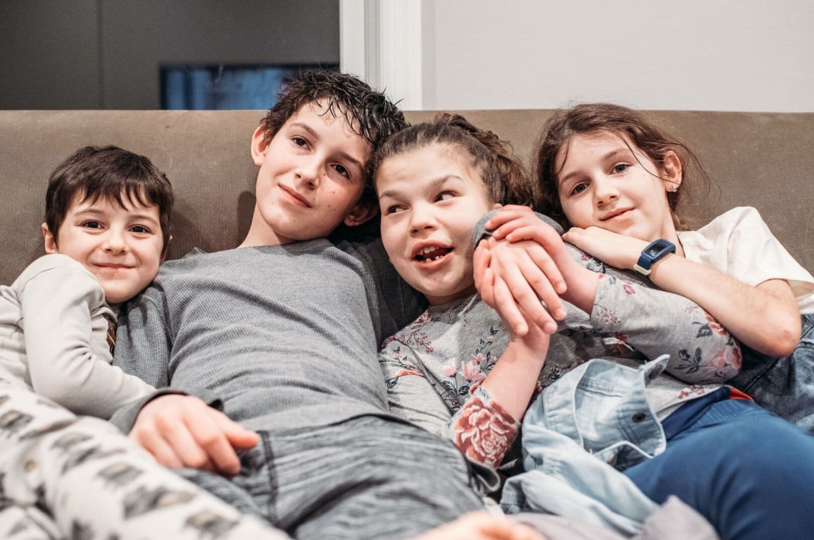 Claire and her siblings