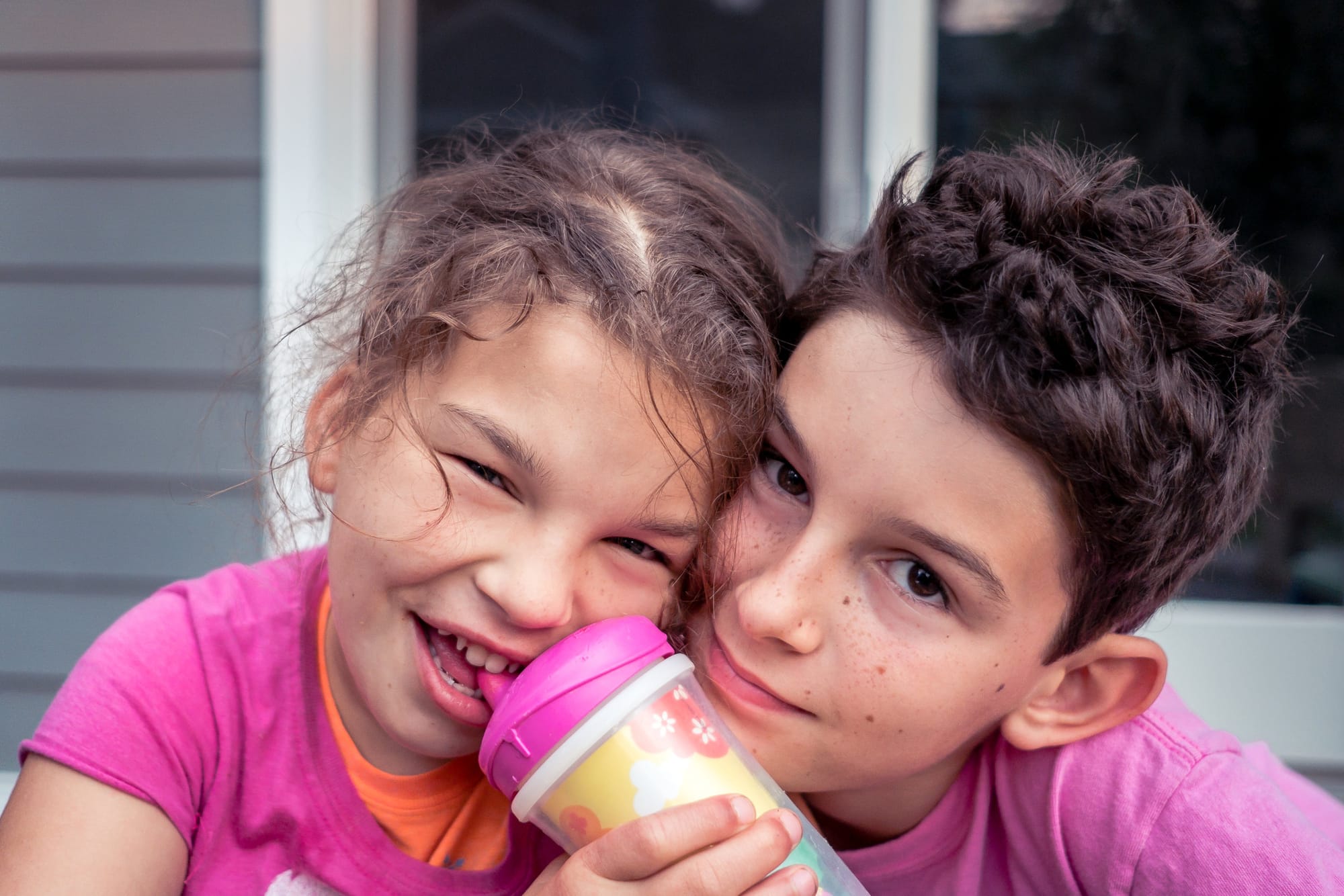 The author and his sister, Little Lobbyists Ben and Claire Smith