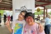 Bo and Kinn at a Disability Network of Southwest Michigan event. 