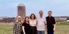 The Greene family enjoying a day in the country. 