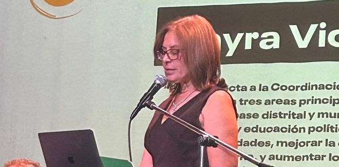 Imagen de: EXPRESIONES AUTORIZADAS DE MAYRA VICIL ANTE ELECCIÓN DE EVA PRADOS COMO COORDINADORA GENERAL
