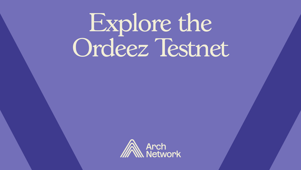 Ordeez Launches First "BNPL" Ordinals with Arch