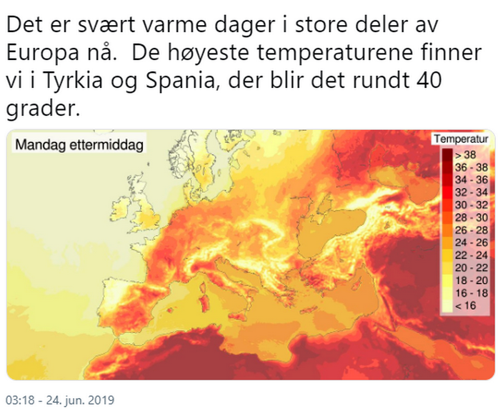 Vis bilde på Twitter