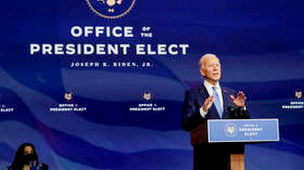 Electoral college formally designates Joe Biden US president-elect