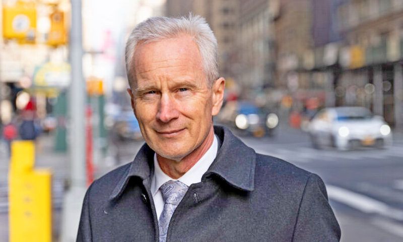 Dr. Peter McCullough in New York on Dec. 24, 2021. (Jack Wang/The Epoch Times)