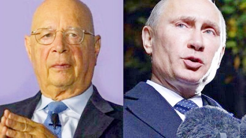 President Vladimir Putin warns the WEF is trying to usher in a 'New World Order' President Vladimir Putin warns the WEF is trying to usher in a 'New World Order'