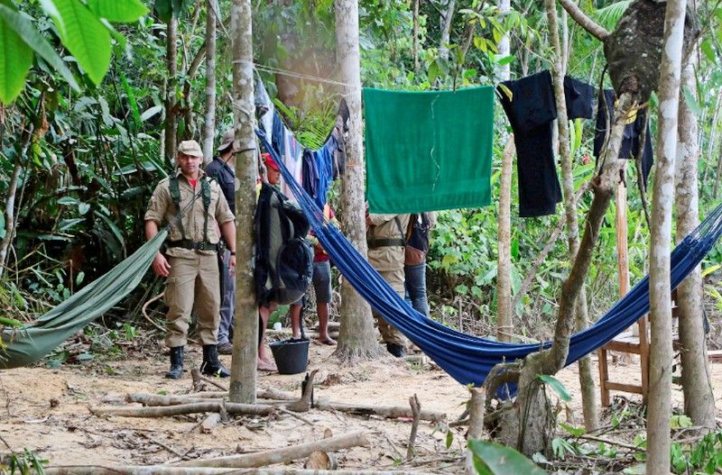 The search for the missing Dom Phillips and Bruno Pereira was nearing the end on Tuesday, as the area left to search grew smaller.