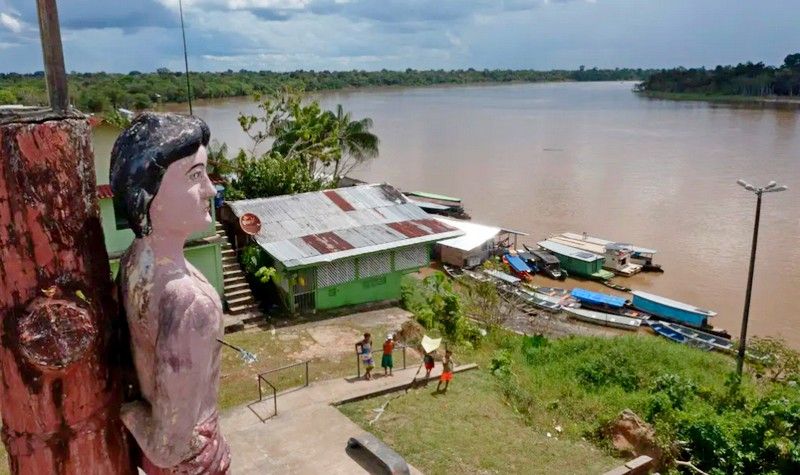 Atalaia do Norte, the river town in the state of Amazonas from which Dom Phillips and Bruno Pereira set out on 2 June.