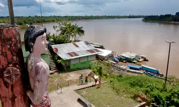 Atalaia do Norte, the river town in the state of Amazonas from which Dom Phillips and Bruno Pereira set out on 2 June.