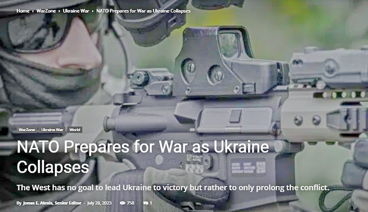 NATO Prepares for War as Ukraine Collapses