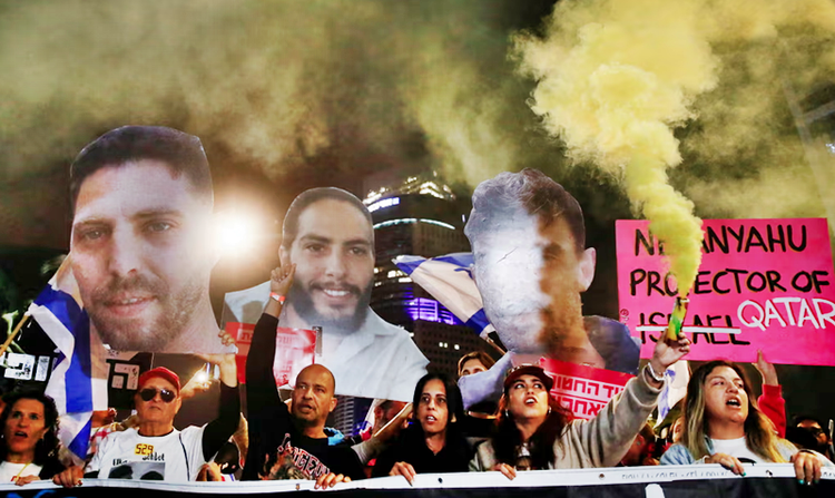 Netanyahu is waging war on Gaza and on us – his ‘enemies within’. It’s the path to autocracy