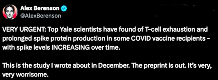 709 Days: Shocking News for the Vaccinated
