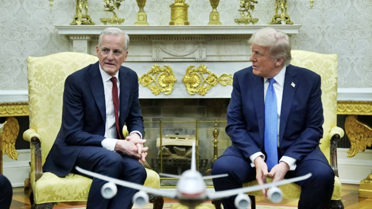 Trump meets with Norway’s PM amid trade tensions