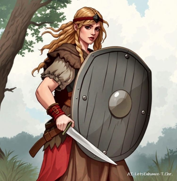 THE SHIELDMAID SAGA