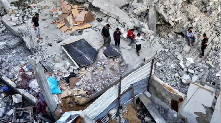 Israeli airstrikes kill at least 40 people in Gaza, officials say