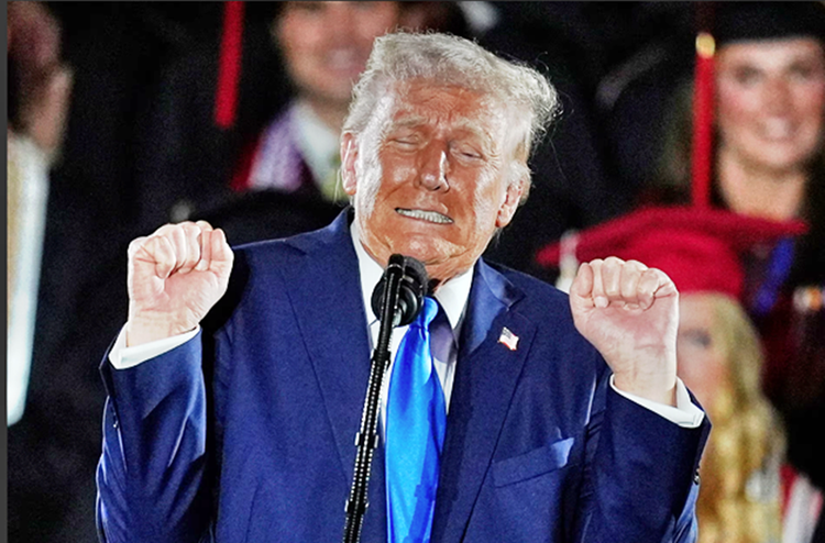 Trump feels tug of political gravity as economy falters and polls plunge